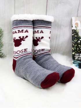 Mama Moose Indoor Anti-Skid Slipper Socks