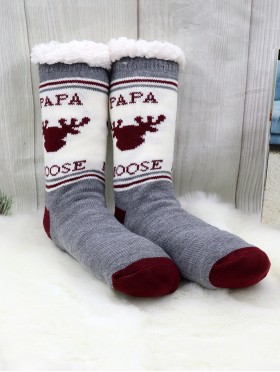 Papa Moose Indoor Anti-Skid Slipper Socks
