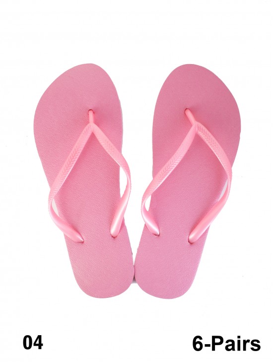 Thong Flip Flop Sandals(6 Pairs)