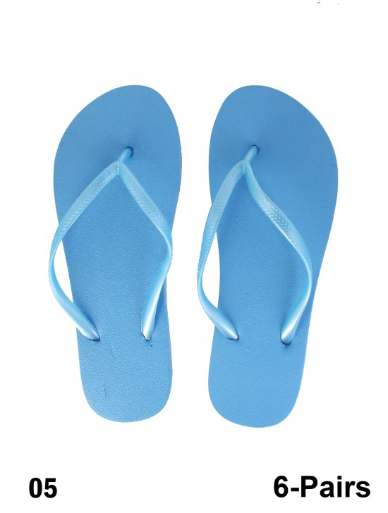 Thong Flip Flop Sandals(6 Pairs)