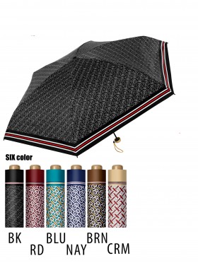 Designer Semi-Automatic Triple Folding Umbrella