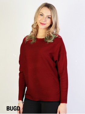 Long Bat Sleeves Pullover Loose Top