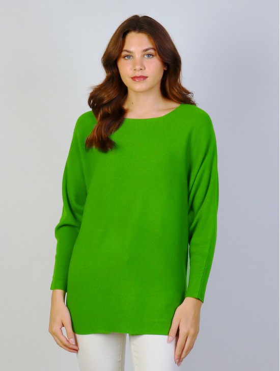 Long Bat Sleeves Pullover  Loose Tops