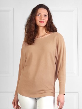 Long Bat Sleeves Pullover  Loose Tops