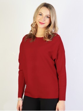 Long Bat Sleeves Pullover Loose Top