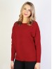 Long Bat Sleeves Pullover Loose Top