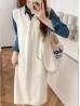 V-neck Sleeveless Loose Sweater Women's Dress