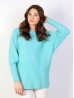 Long Bat Sleeves Pullover Loose Top