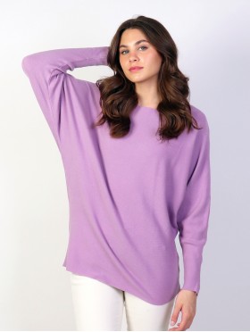 Long Bat Sleeves Pullover  Loose Tops