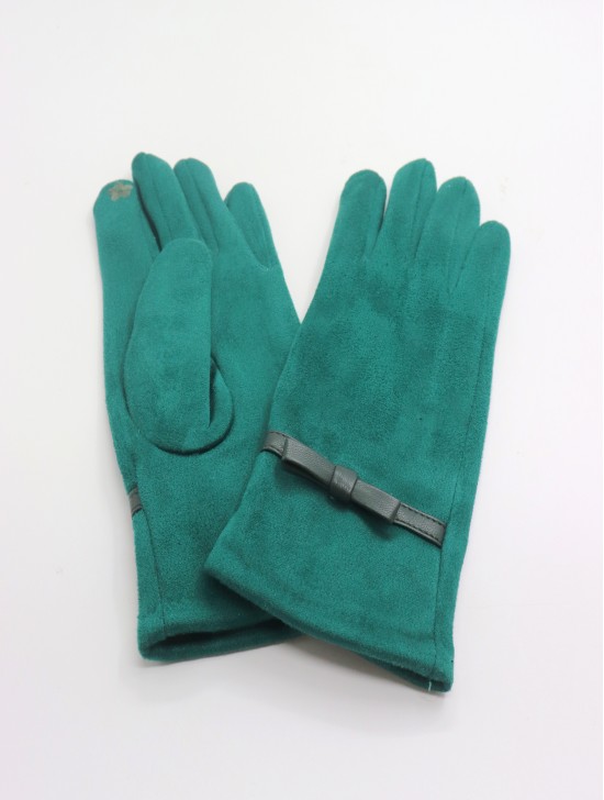  Stitched Bow Touch Screen Glove