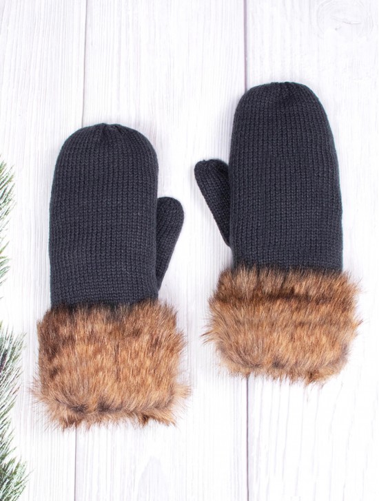 Double Layered Winter Mittens