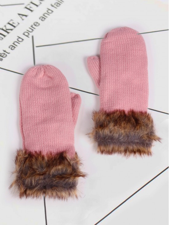 Double Layered Winter Mittens