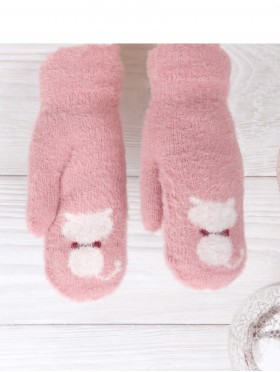 Soft Cat Winter Gloves (Plush Inside)