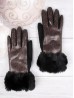 Snake Skin Pattern Touch Screen Gloves 