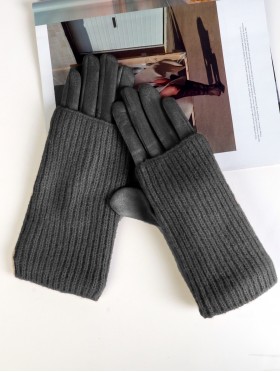 Knitted Double Layer Touch Screen Glove (3 ways to wear)