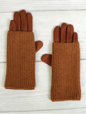 Knitted Double Layer Touch Screen Glove (3 ways to wear)