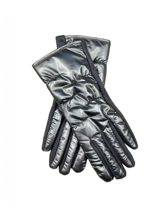 Solid Colour Shiny Bubble Gloves 