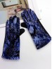 Snake Skin Velvet Touch Screen Gloves 