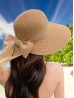 Wide Brim Summer Hat W/ Bow