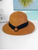 Summer Wide Brim Hat W/ Strap