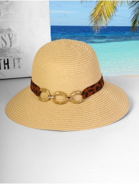 Summer Wide Brim Hat W/ Strap