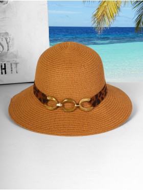 Summer Wide Brim Hat W/ Strap