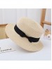  Kids Summer Wide Brim Hat W/ Strap