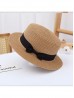  Kids Summer Wide Brim Hat W/ Strap