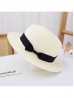  Kids Summer Wide Brim Hat W/ Strap