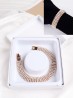 Sparkle Rhinestone Alloy Bracelet 