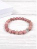 Rhodochrosite Blessing Bead Bracelets with Gift Box.