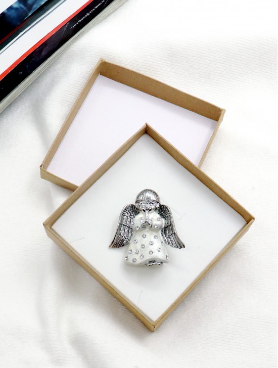 Angel Design Brooch W/ Gift Box