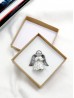 Angel Design Brooch W/ Gift Box