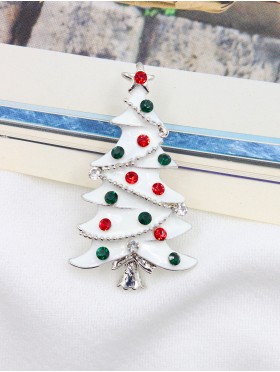 Holiday Tree Design Brooch