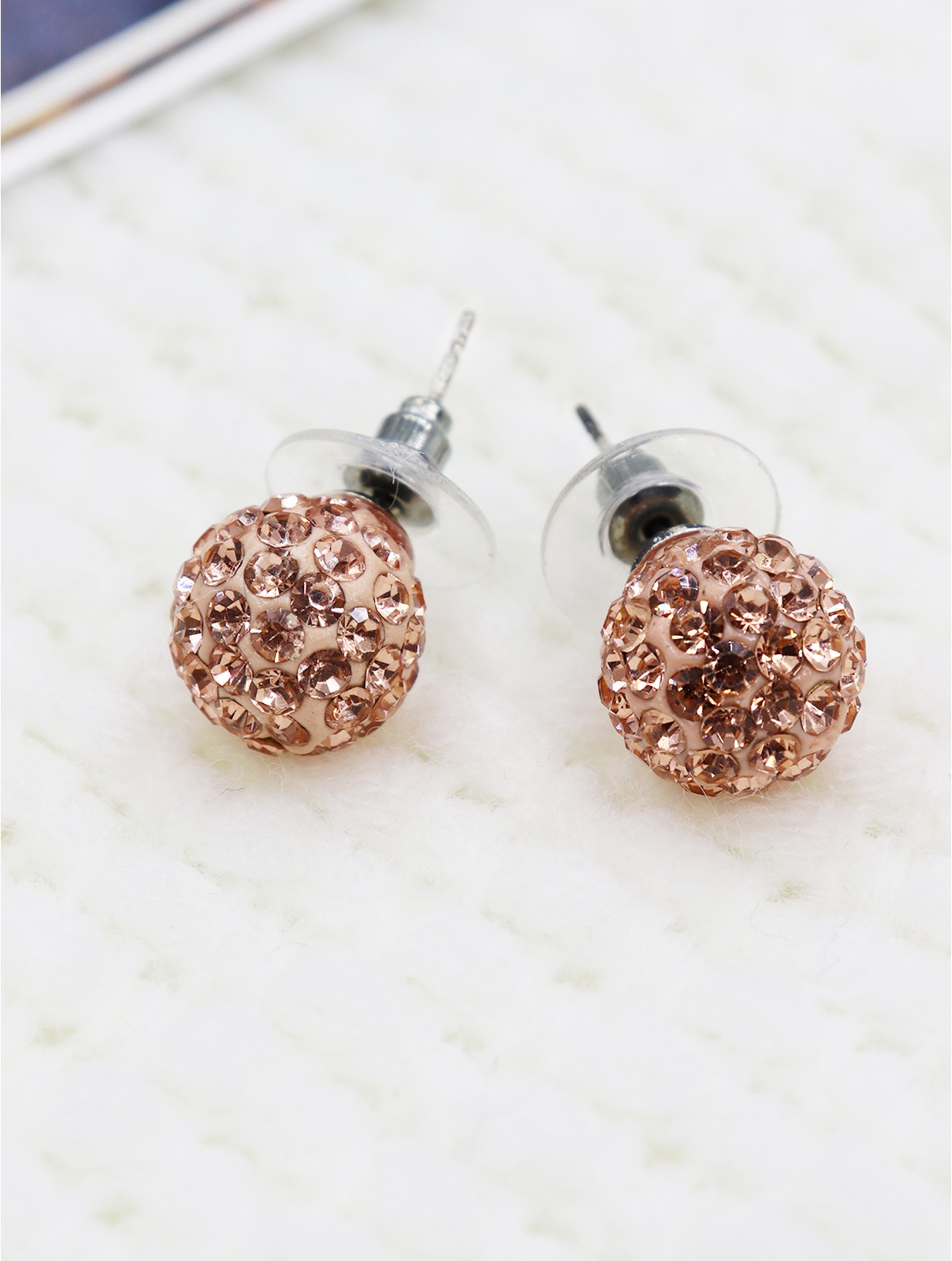 SHAMBALLA STUD EARRINGS (LARGE)