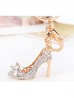 Rhineston High Heel Keychain