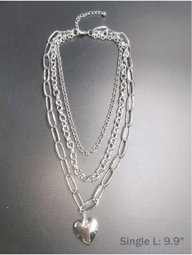 Heart Link Necklace 