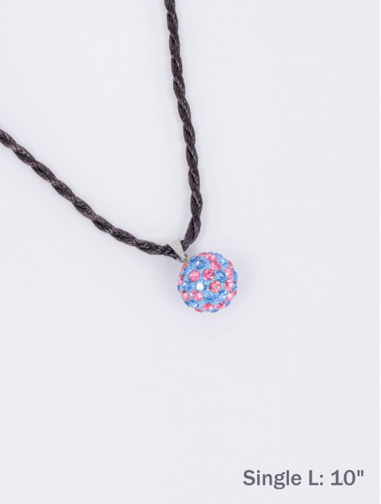 Rhinestone Rope Necklace