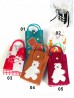 Large Capacity Super Soft Statement Knitted Cellphone Bag W Strap (Button Closure)