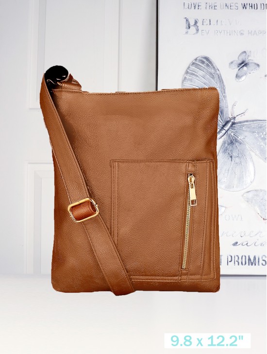 CROSS BODY POCKET SATCHEL