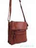 Solid Faux Leather Satchel