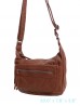 Solid Faux Leather Front Pocket Satchel