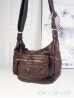 Solid Faux Leather Front Pocket Satchel