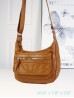 Solid Faux Leather Front Pocket Satchel