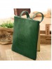 Solid Colour Glossy PU Tote Bag 