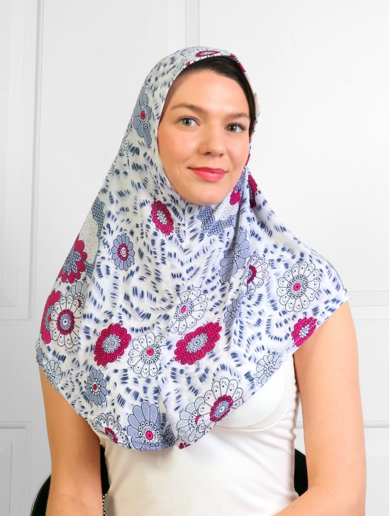 Floral Patterned Head Scarf/Hijab