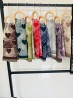 Cashmere Feeling Heart Print Premium Scarf