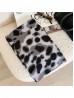 Soft Leopard Print Blanket Scarf