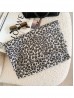 Soft Leopard Print Blanket Scarf