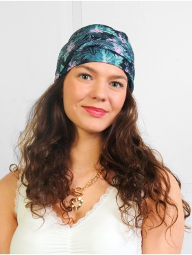 Multifunctional Print Bandana/Chemo Cap/Headband